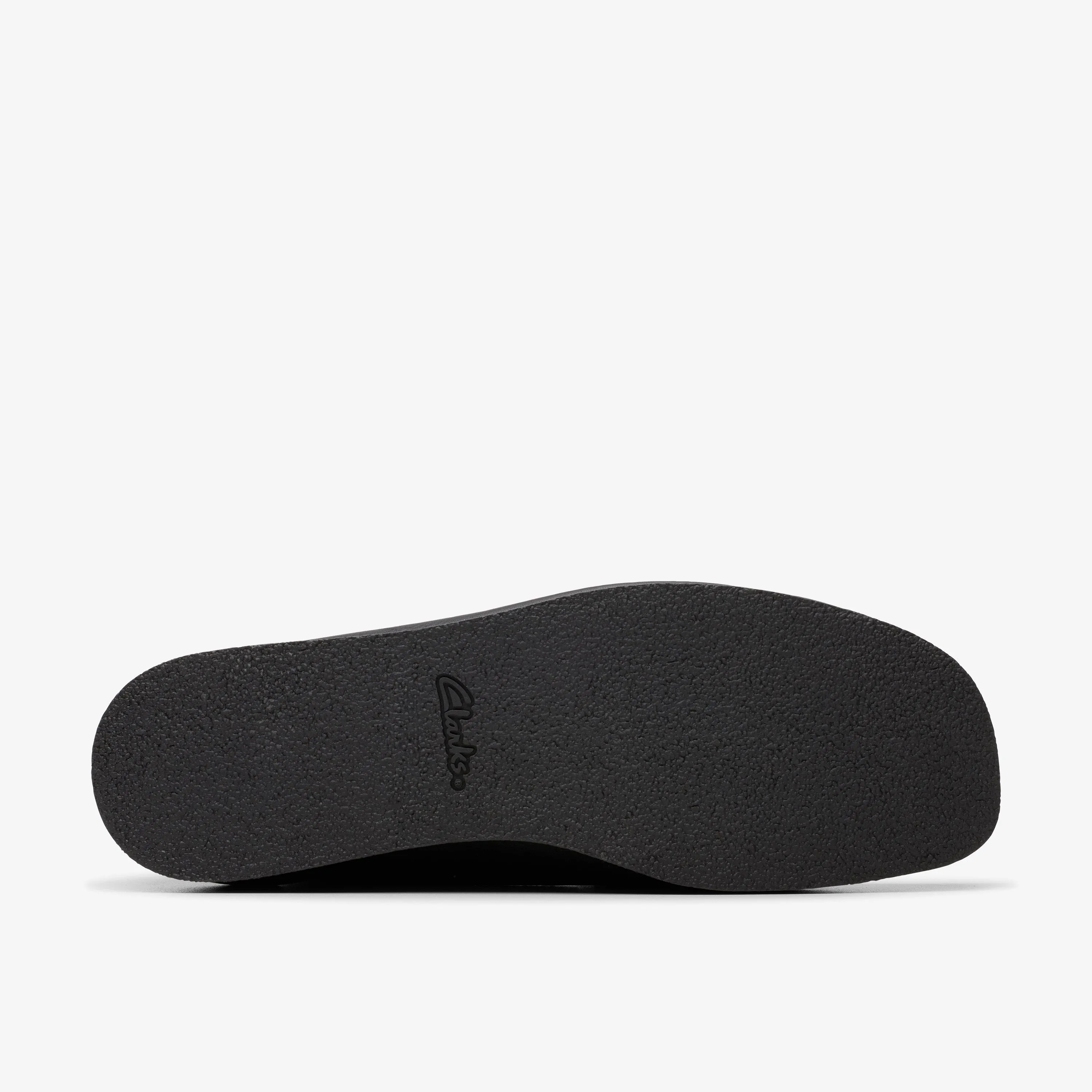 Clarks Mens Wallabee Evo Boot - Black Leather sold by Zulily product image thumbnail 3