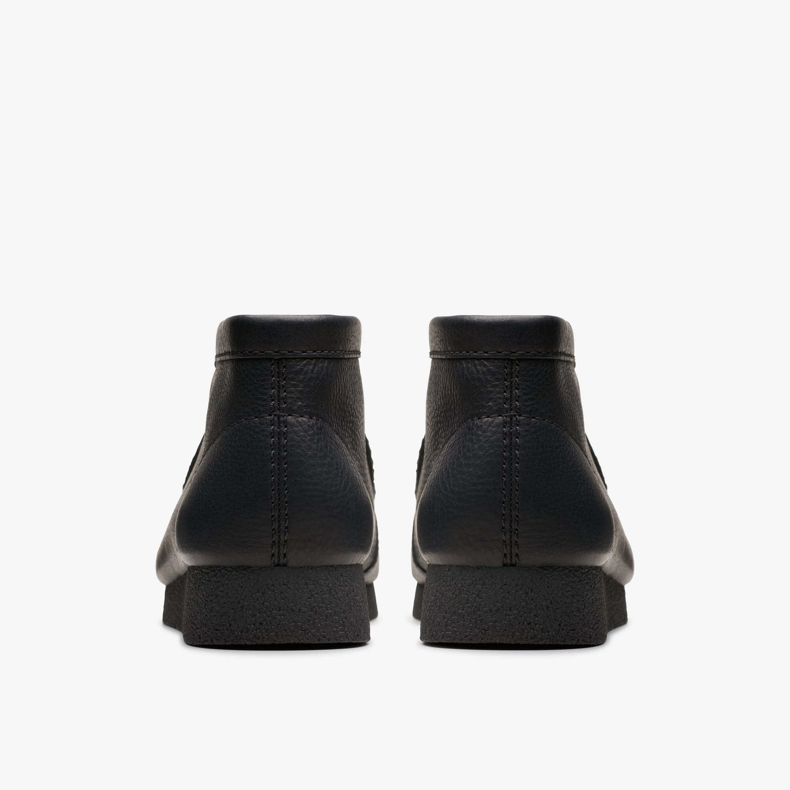 Clarks Mens Wallabee Evo Boot - Black Leather sold by Zulily product image thumbnail 5