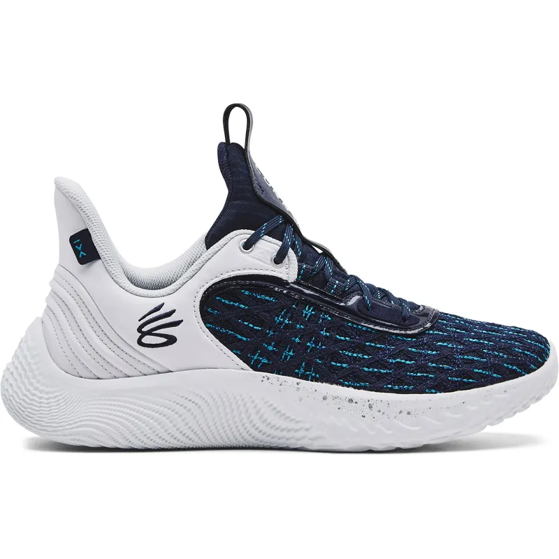 Under Armour Mens Curry Flow 9 - White/Midnight Navy/Midnight Navy made by Under Armour