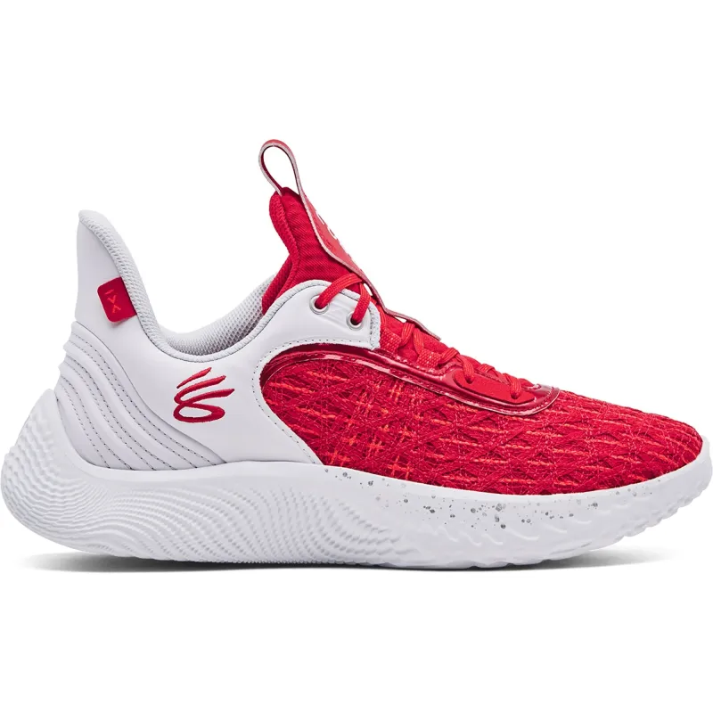 Under Armour Mens Curry Flow 9 - White/Red made by Under Armour