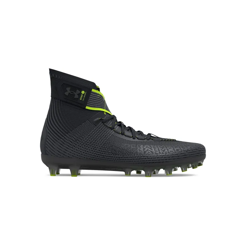 Under Armour Mens Highlight MC - Black/Black/Jet Gray made by Under Armour