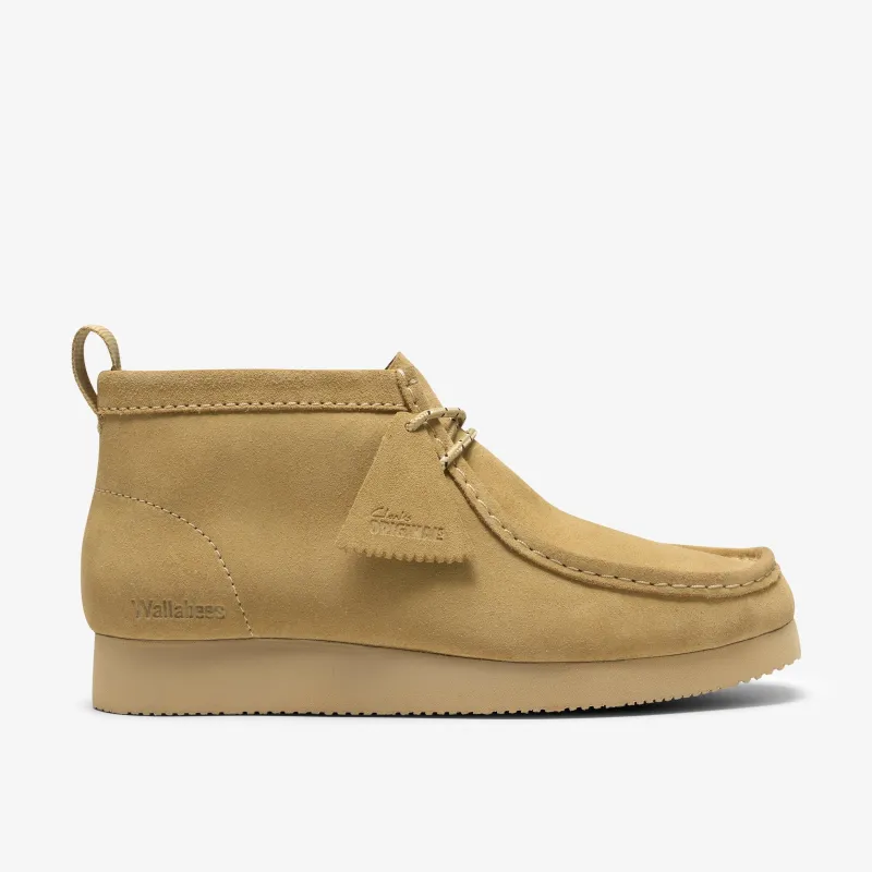 Clarks Mens Walla Boot Lite - Maple Suede made by Clarks