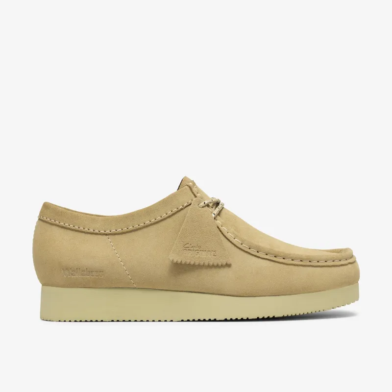 Clarks Mens Wallabee Lite - Maple Suede made by Clarks