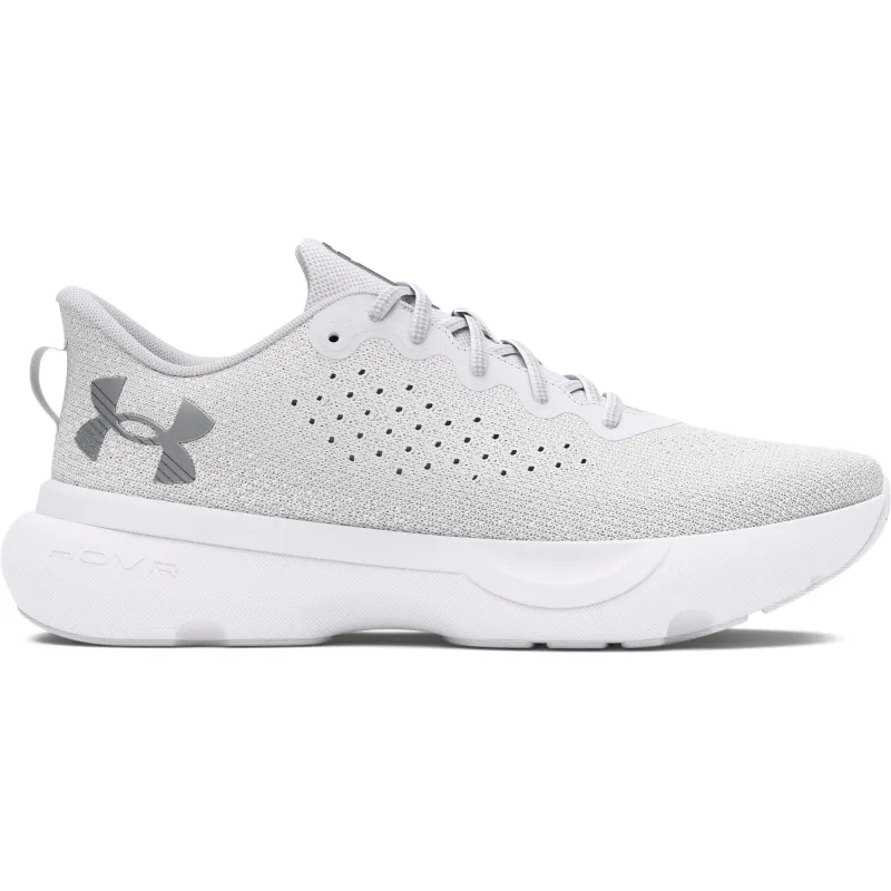 Under Armour Womens Infinite - White/White/Metallic Silver made by Under Armour