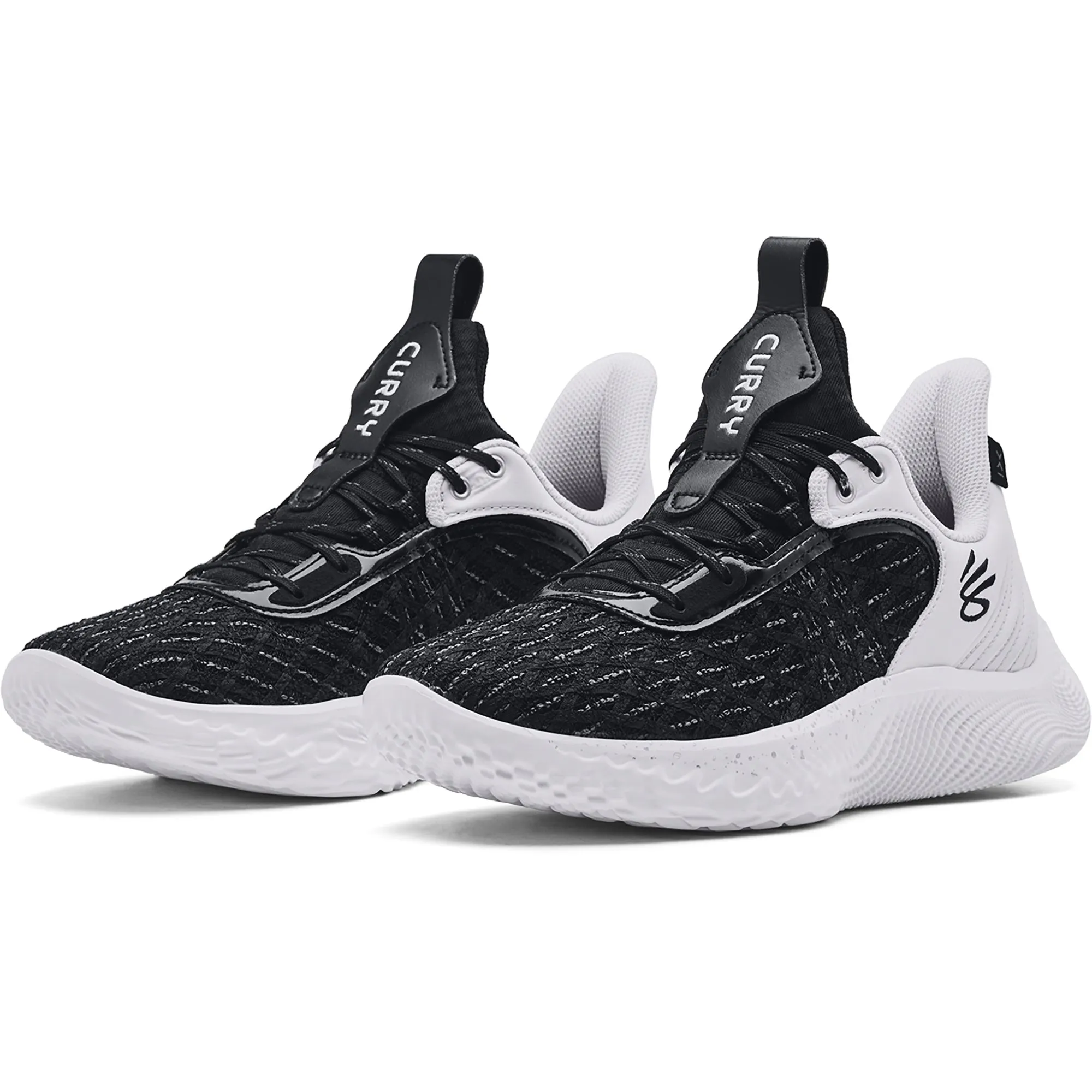 Under Armour Mens Curry Flow 9 TB - White/Black sold by Zulily product image thumbnail 4