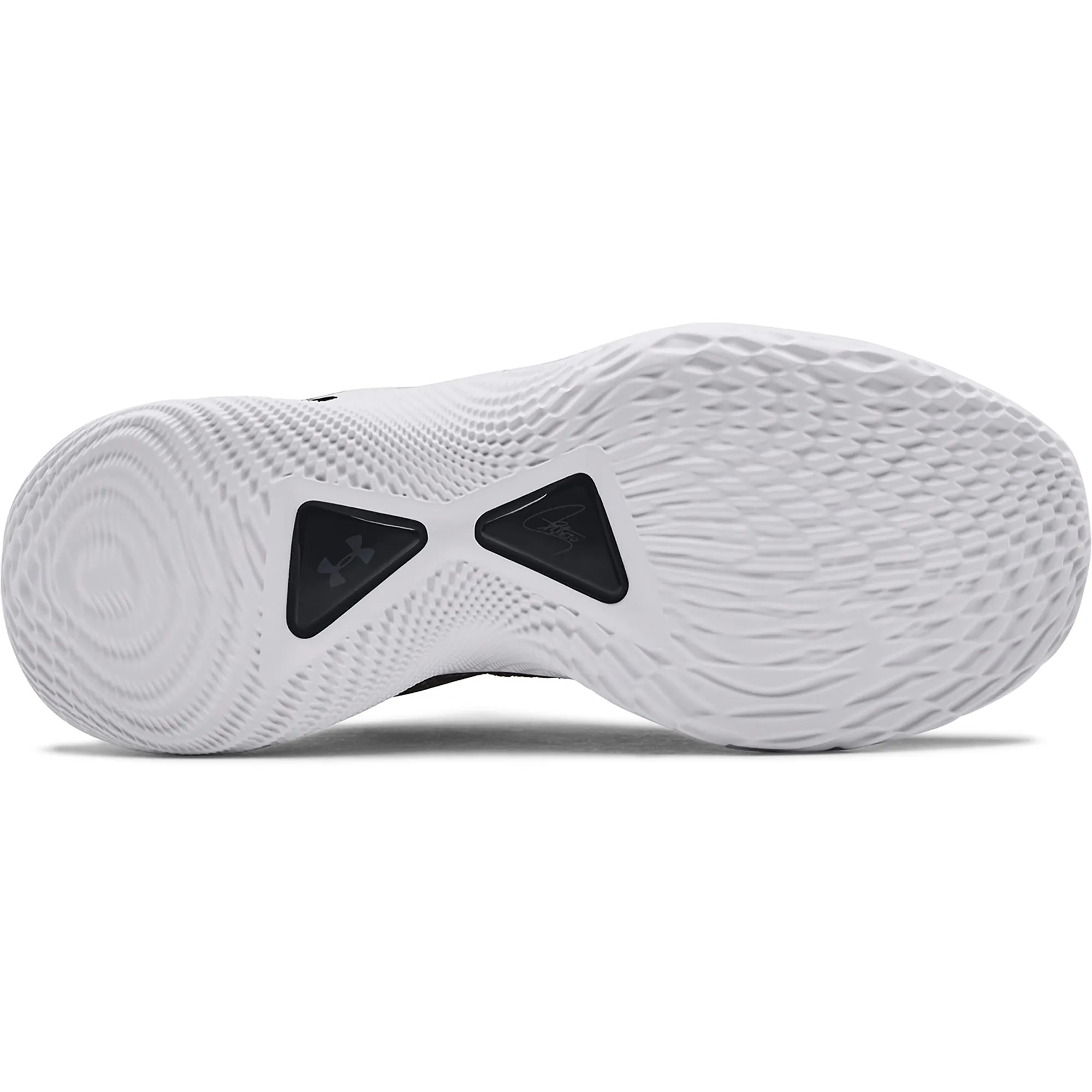 Under Armour Mens Curry Flow 9 TB - White/Black sold by Zulily product image thumbnail 5