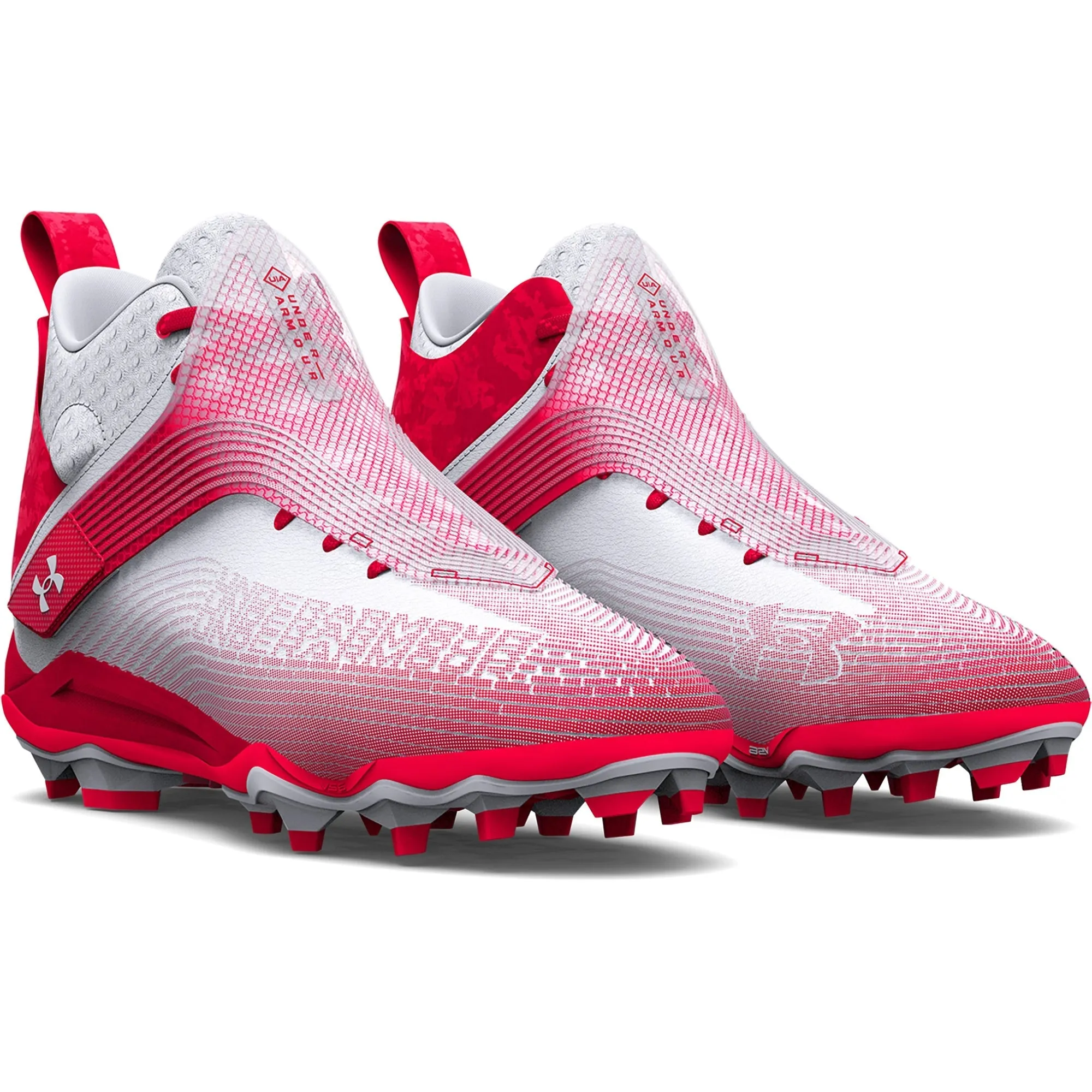 Under Armour Mens Highlight Hammer MC - White/Red sold by Zulily product image thumbnail 3