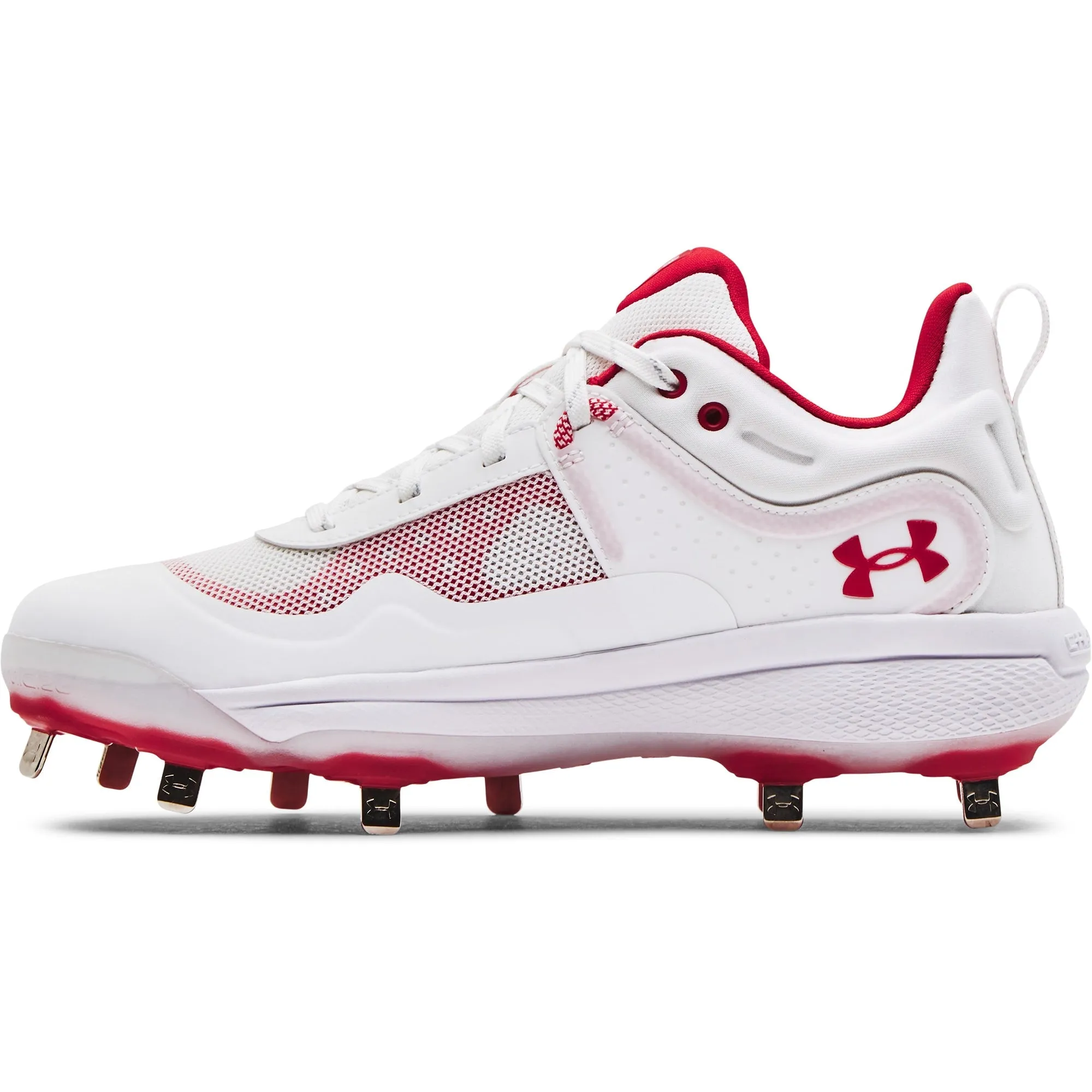 Under Armour Womens Glyde MT - White/Red sold by Zulily product image thumbnail 2