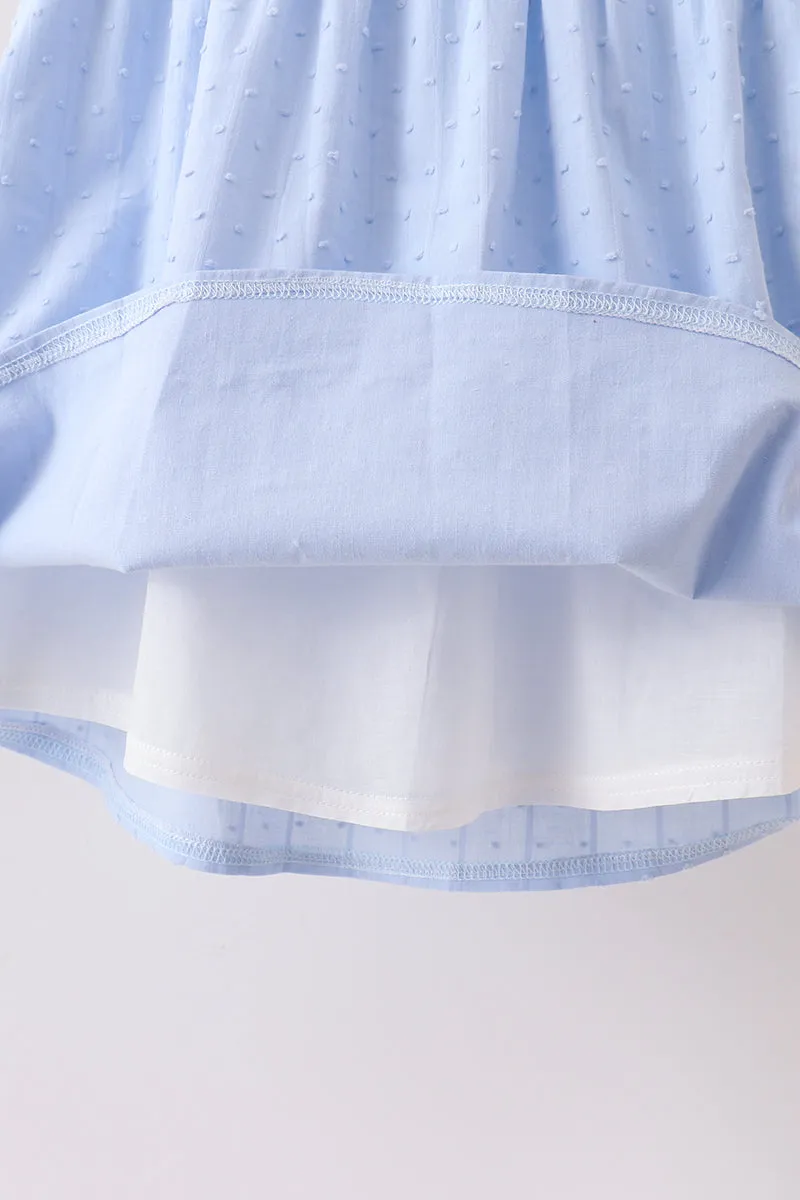 Blue Pumpkin Embroidery Jacquard Ruffle Dress sold by Zulily product image thumbnail 4