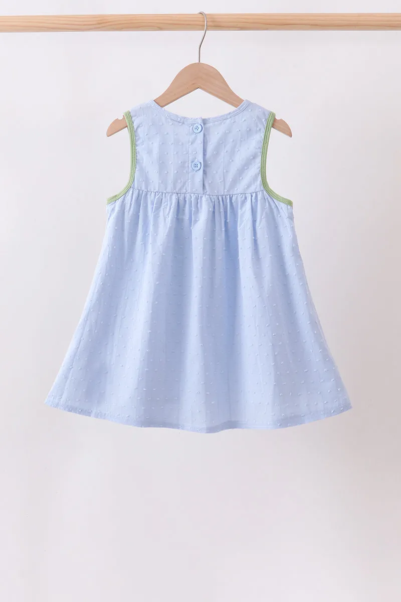 Blue Pumpkin Embroidery Jacquard Ruffle Dress sold by Zulily product image thumbnail 5