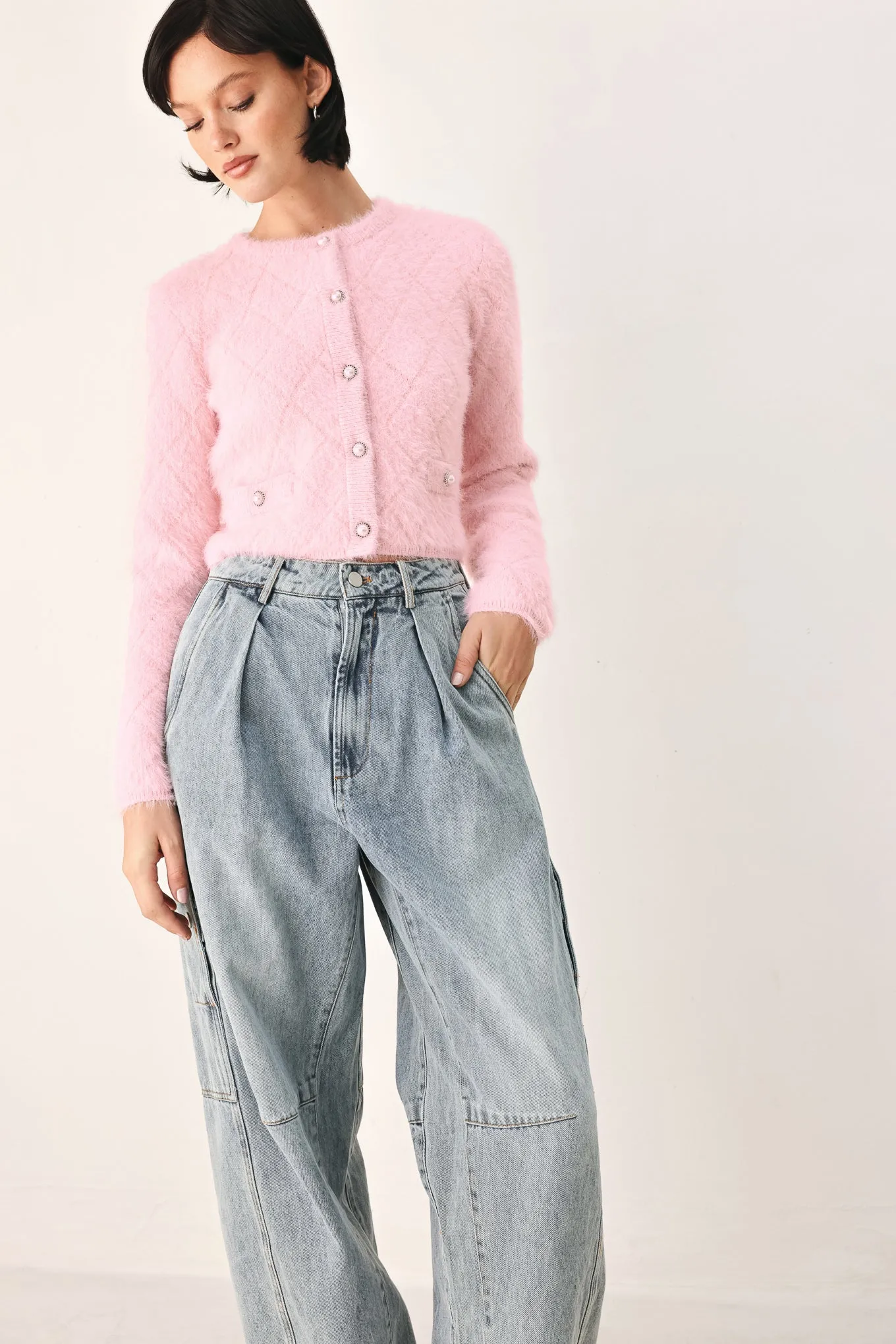 Polished Moments Cropped Cardigan sold by Zulily product image thumbnail 3