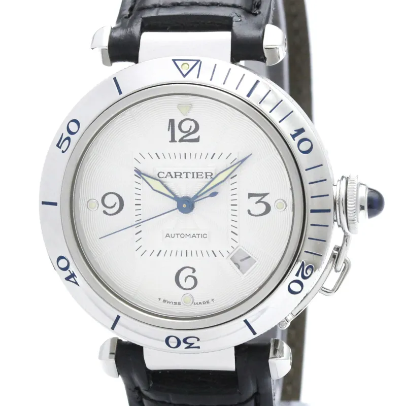 Cartier Pasha 38 · Steel · Automatic made by Cartier