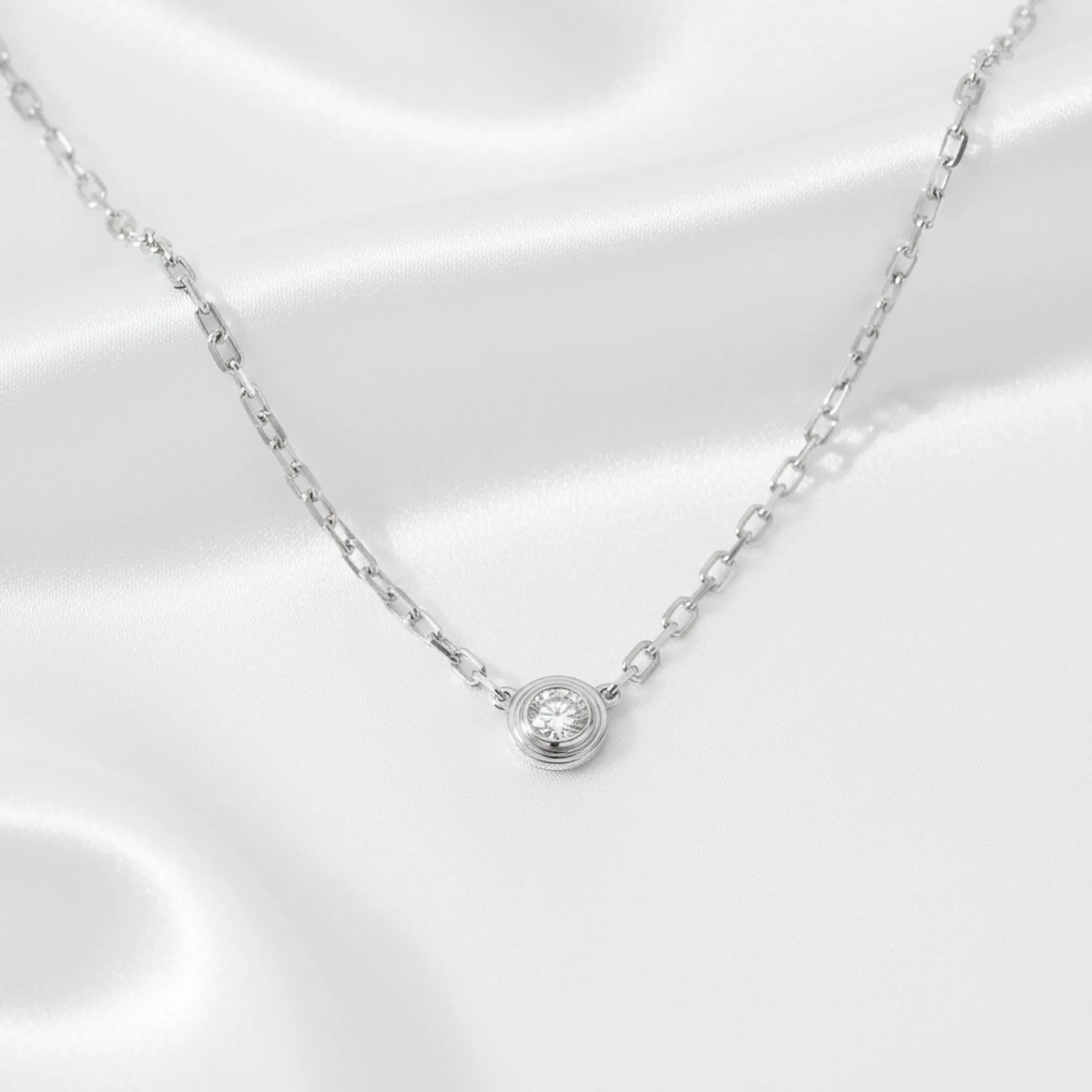 Cartier Damour · 18K White Gold · Diamond sold by Zulily