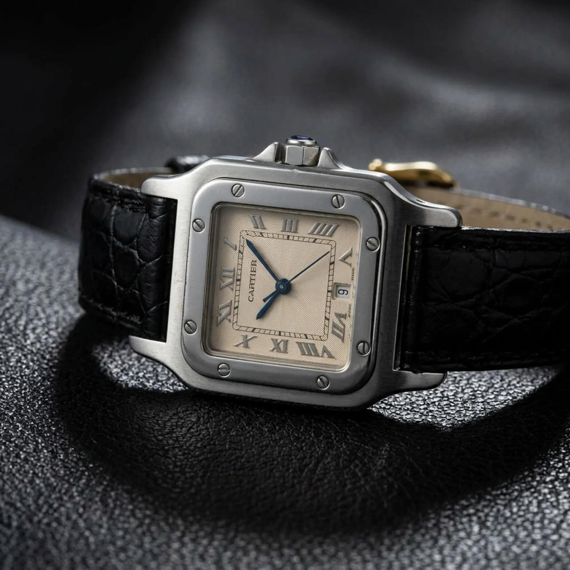 Cartier Santos Galbee · Steel · Quartz sold by Zulily