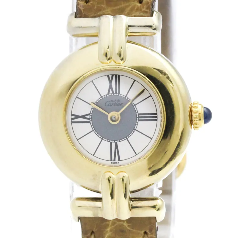 Cartier Must Colisée · Gold Plated · Quartz made by Cartier