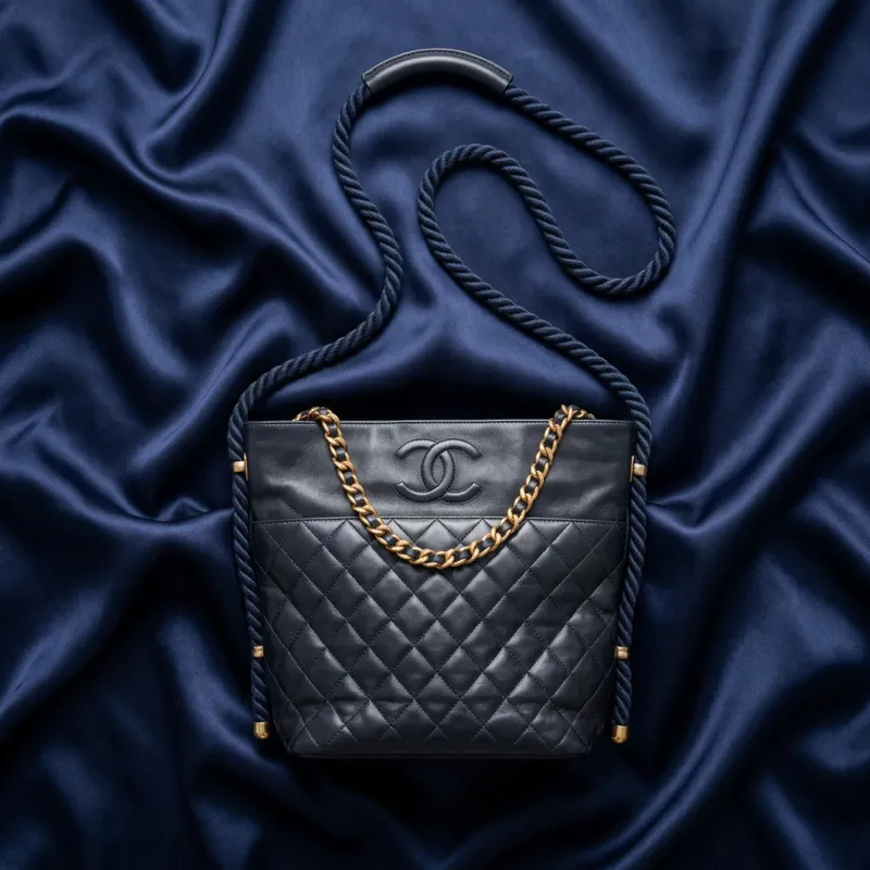 Chanel Matelassé · Chain Handle Two-Way made by Chanel