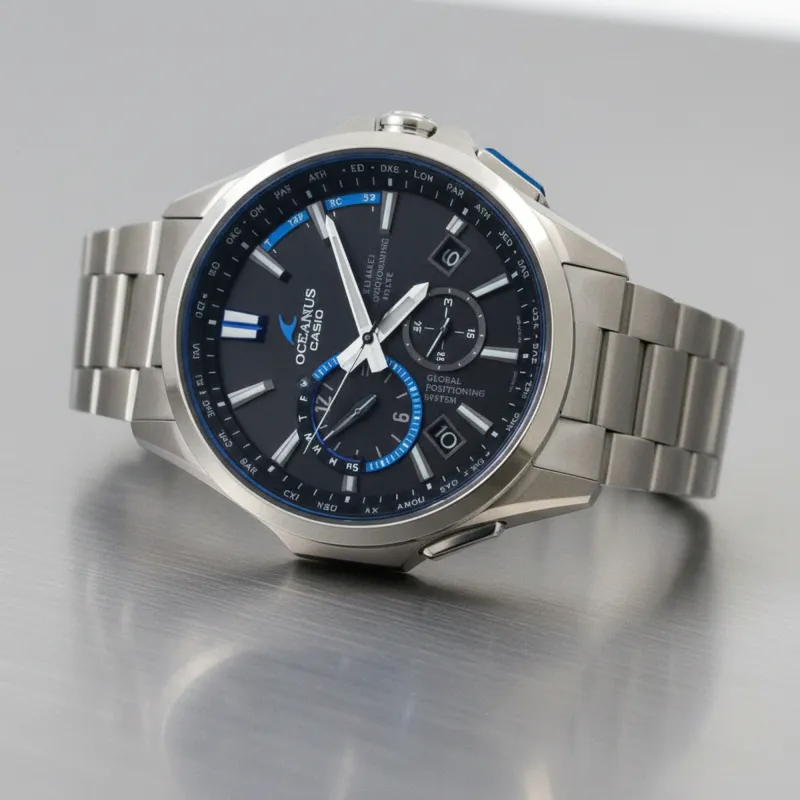 Casio Oceanus · GPS · Titanium made by Casio