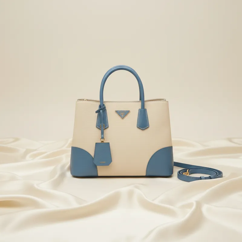 Prada Saffiano Double Bag · Medium made by Prada