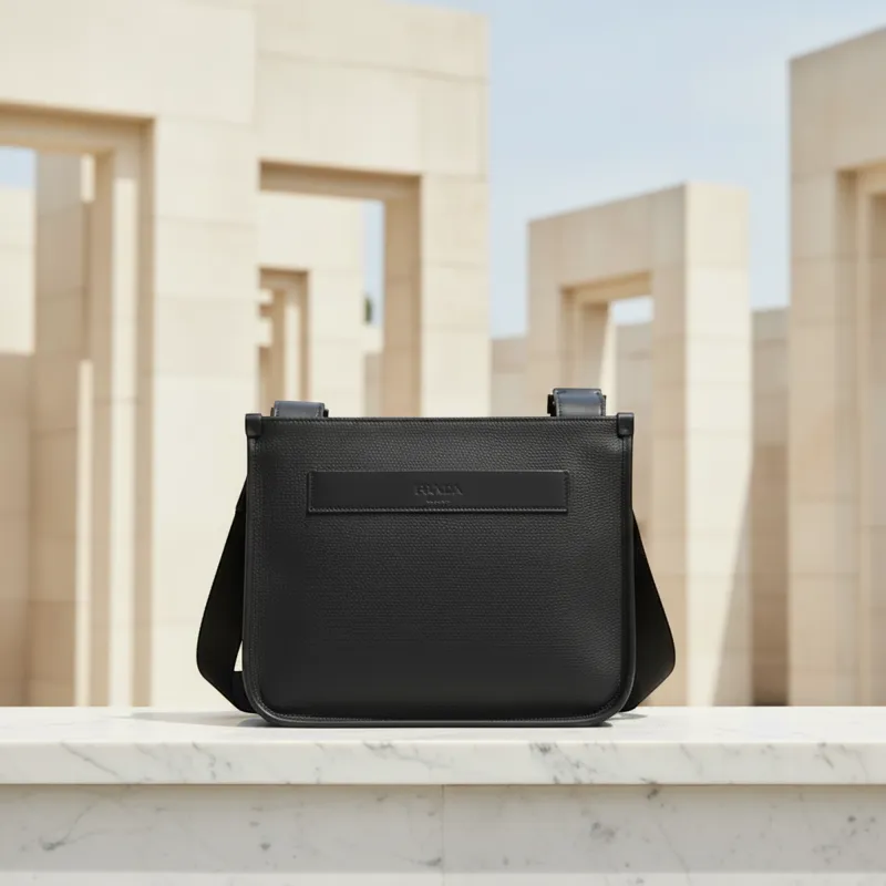 Prada Leather Messenger · Dual Tone made by Prada