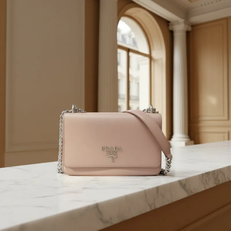 Prada Saffiano · Chain Shoulder made by Prada