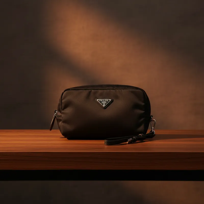 Prada Vela · Leather Pouch made by Prada