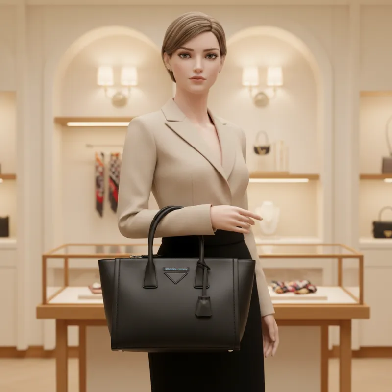 Prada Grace Lux · Leather Tote made by Prada
