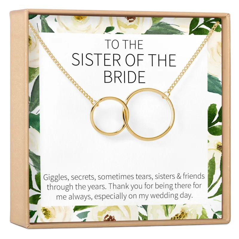 Sister of the Bride Necklace made by Zulily
