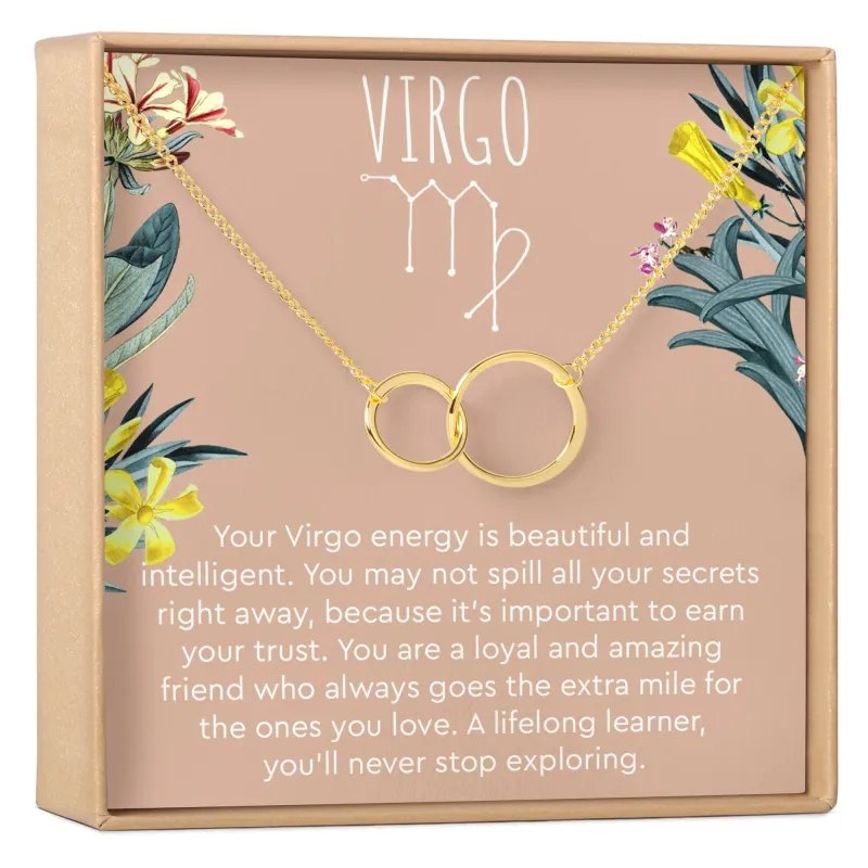 Virgo Zodiac Gift Necklace, Multiple Styles made by Zulily