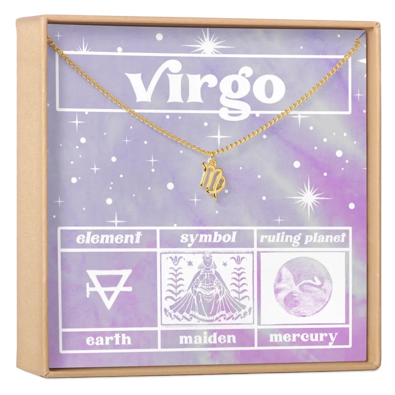 Celestial Virgo Zodiac Necklace made by Zulily