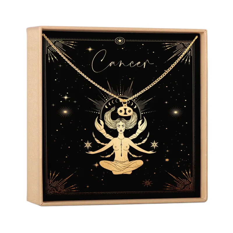 Cancer Zodiac Deity Necklace made by Zulily