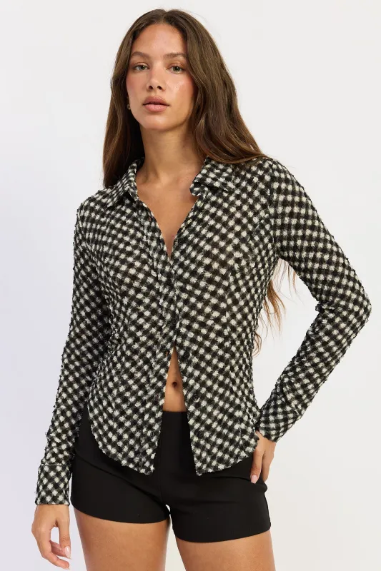 Opaline Button Up Top made by emory park