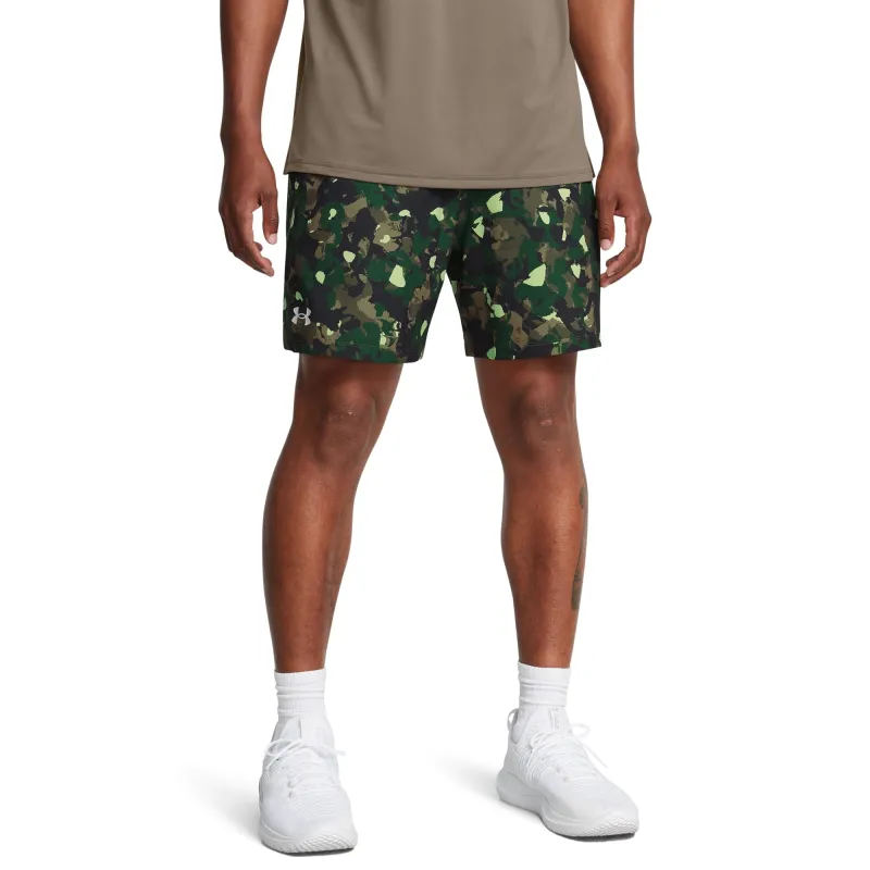 Under Armour Mens UA Vanish Woven 6" Printed Shorts - Green Camo made by Under Armour