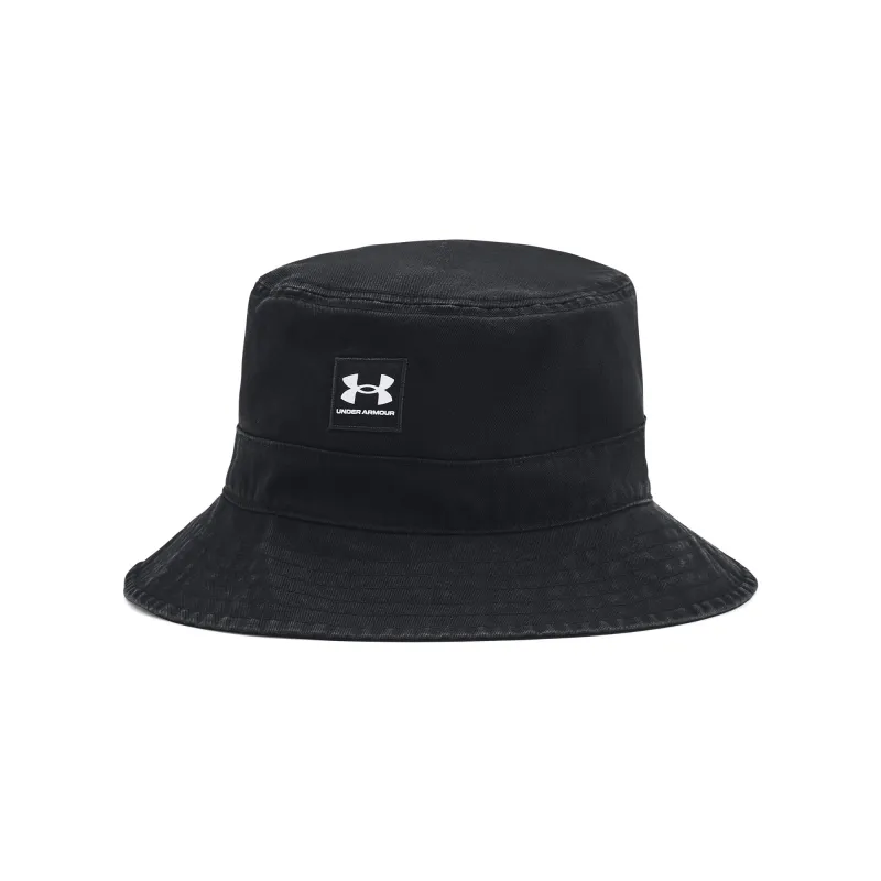 Under Armour Unisex UA Branded Bucket Hat - Black made by Under Armour