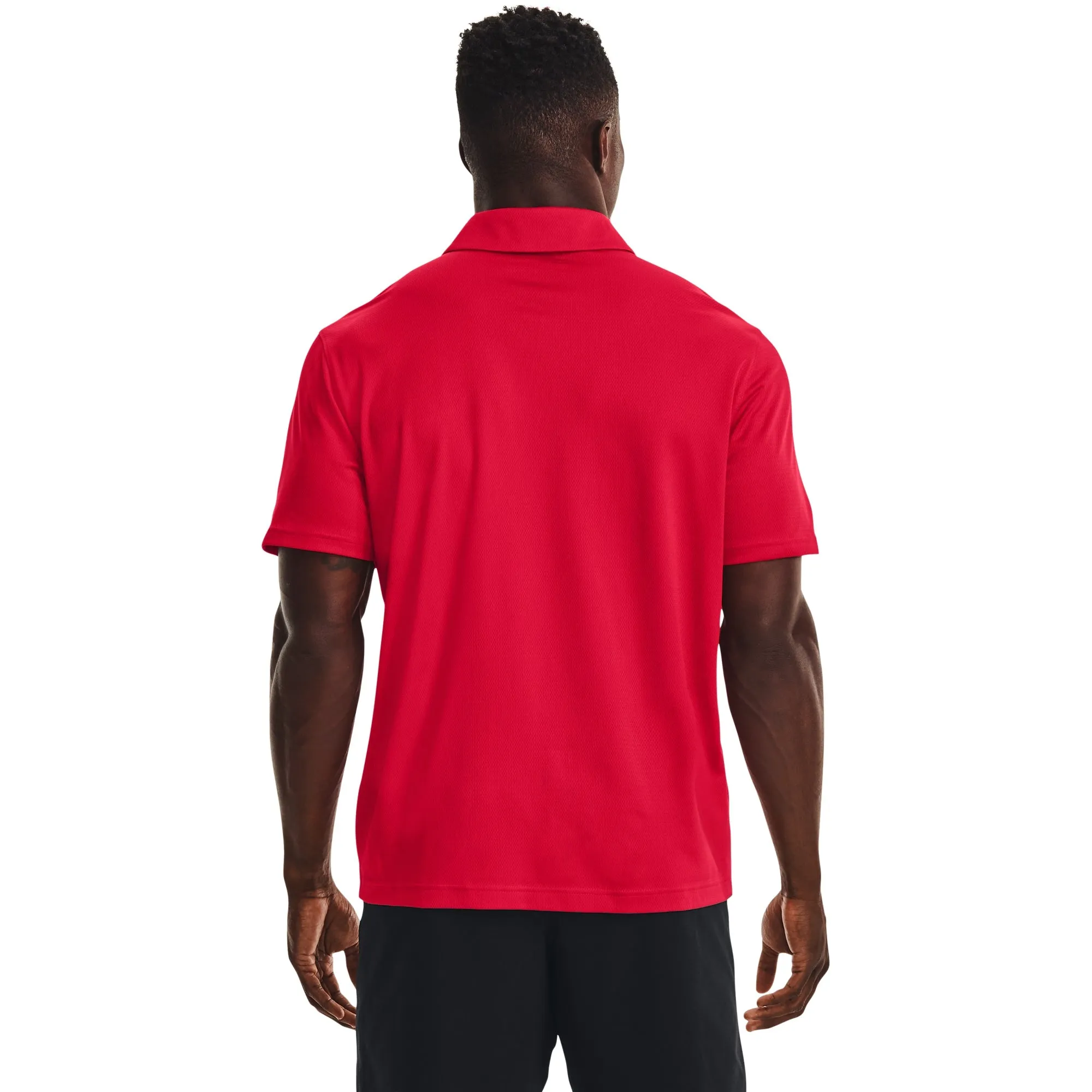Under Armour Mens UA Tech Polo - Red/White sold by Zulily product image thumbnail 2