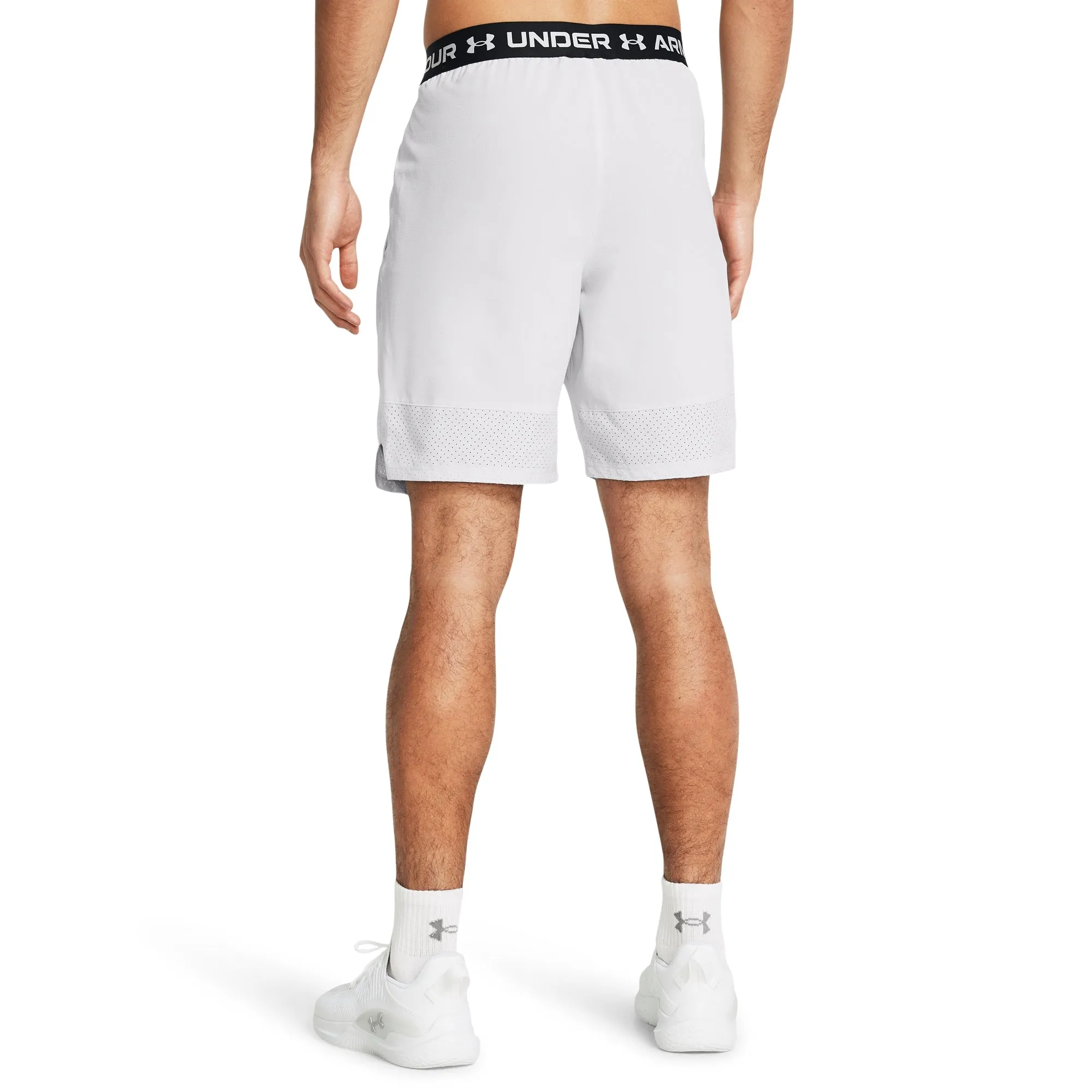 Under Armour Mens UA Vanish Woven Shorts - Gray sold by Zulily product image thumbnail 2