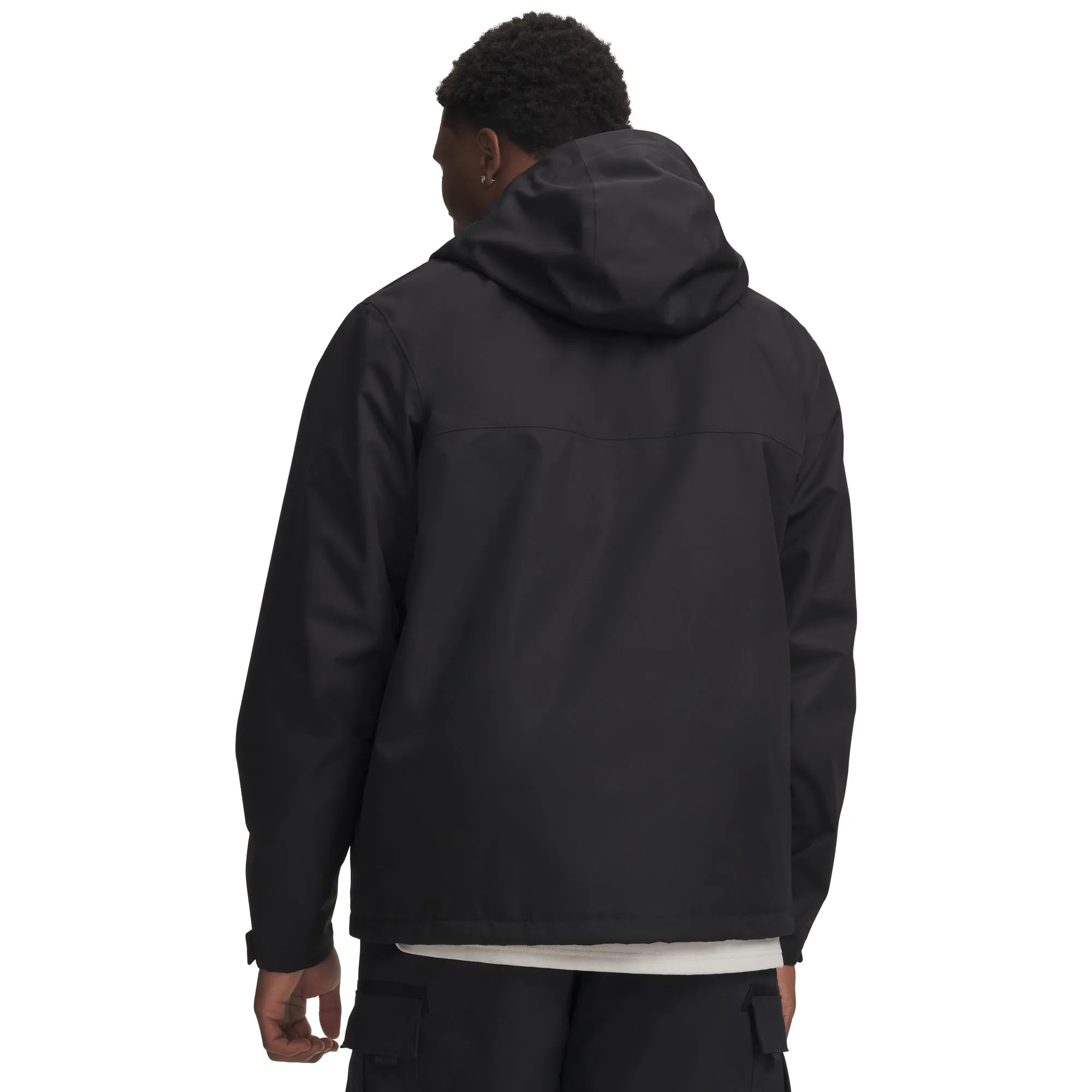 Under Armour Mens UA Porter 3-In-1 Jacket - Black/White sold by Zulily product image thumbnail 2
