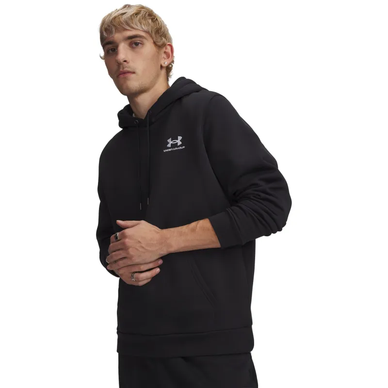 Under Armour Mens UA Icon Fleece Hoodie - Black made by Under Armour
