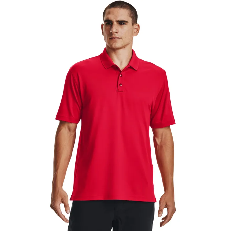 Under Armour Mens UA 2.0 Tac Polo - Red made by Under Armour