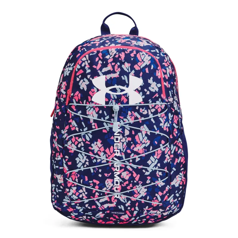 Under Armour Unisex UA Hustle Sport Backpack - Blue/Pink/Blue made by Under Armour