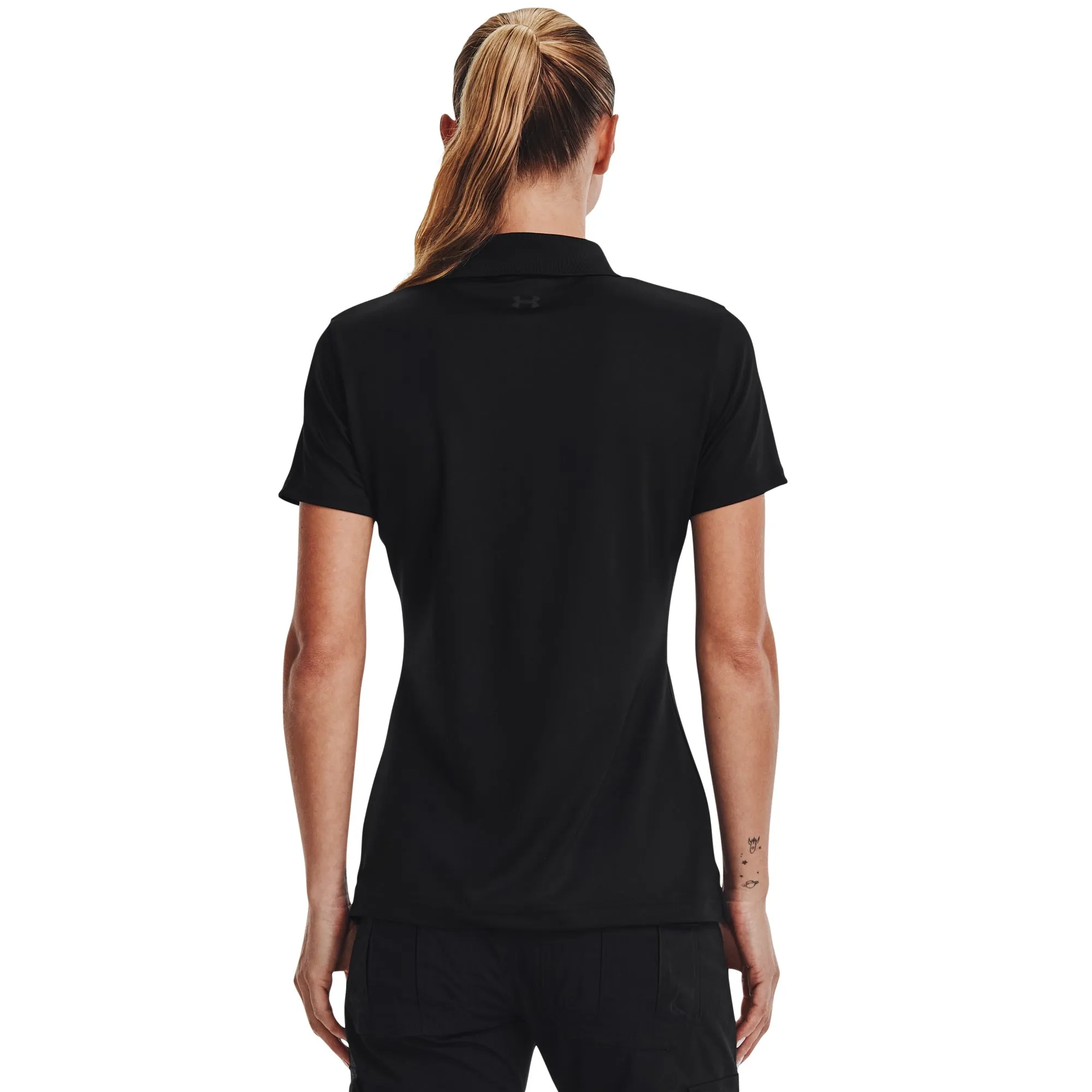 Under Armour Womens UA 2.0 Tac Polo - Black sold by Zulily product image thumbnail 2