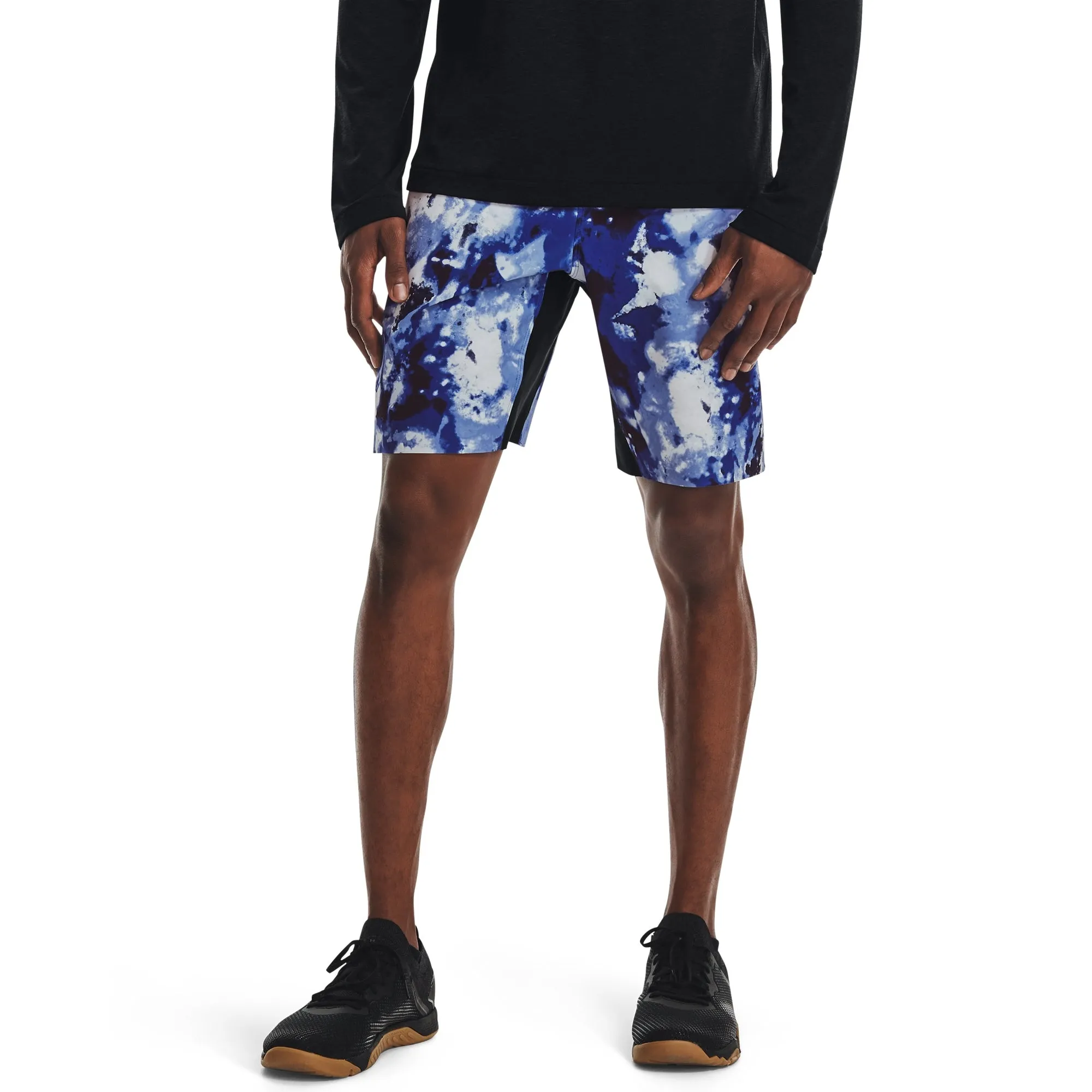 Under Armour Mens UA Reign Woven Shorts - Blue/Black sold by Zulily