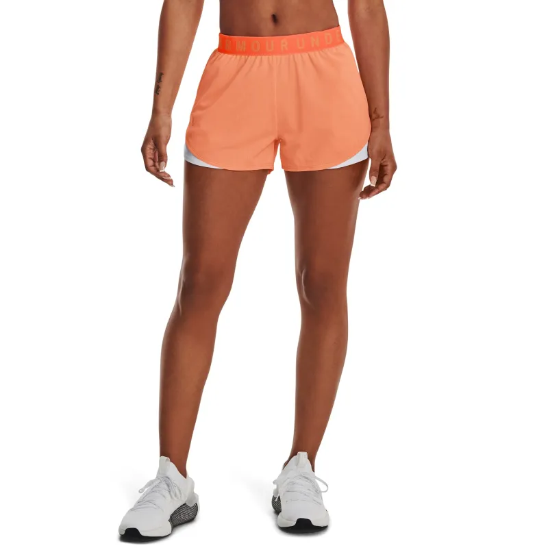 Under Armour Womens UA Play Up 3.0 Twist Shorts - Orange made by Under Armour