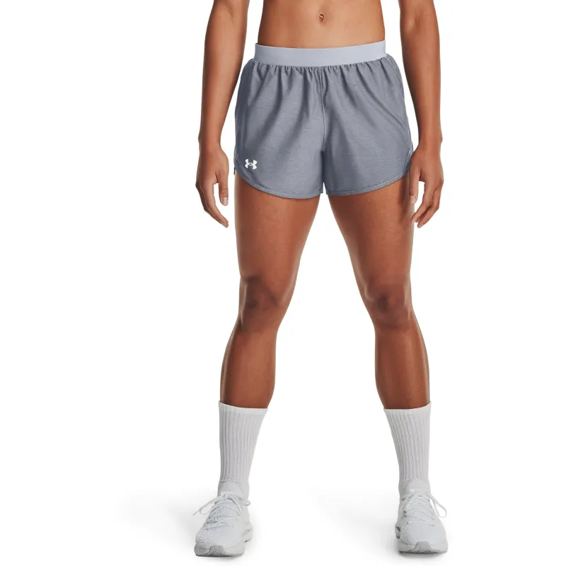 Under Armour Womens UA Fly By 2.0 Short - Steel made by Under Armour