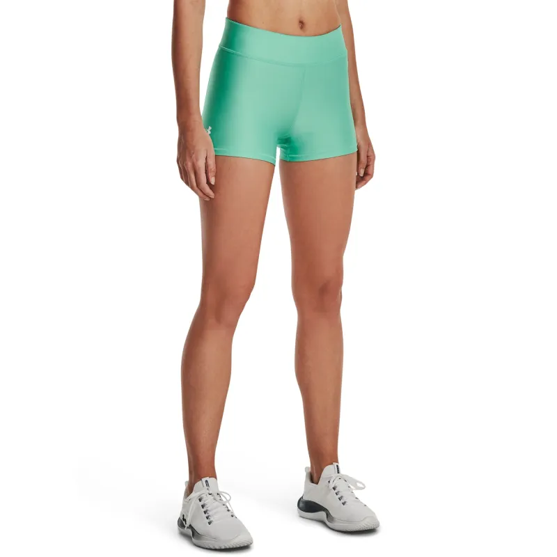 Under Armour Womens UA Heatgear Armour Shorts - Green made by Under Armour