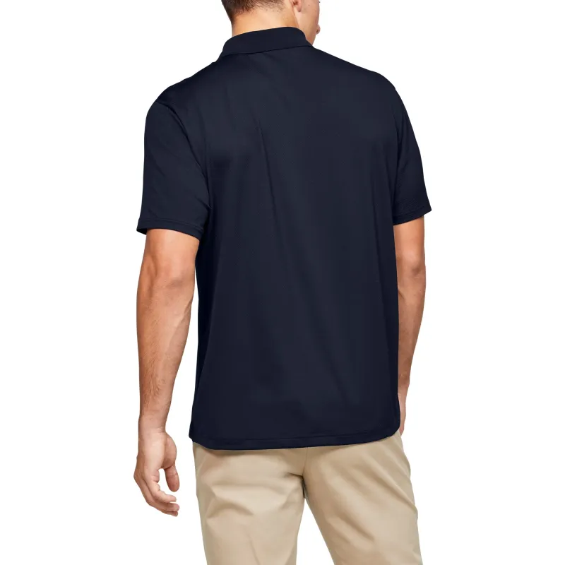 Under Armour Mens UA Performance Polo - Midnight made by Under Armour