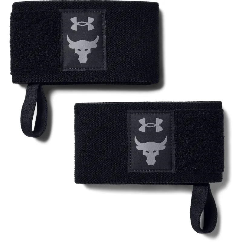 Under Armour Unisex UA Project Rock Wrist Wraps - Black made by Under Armour