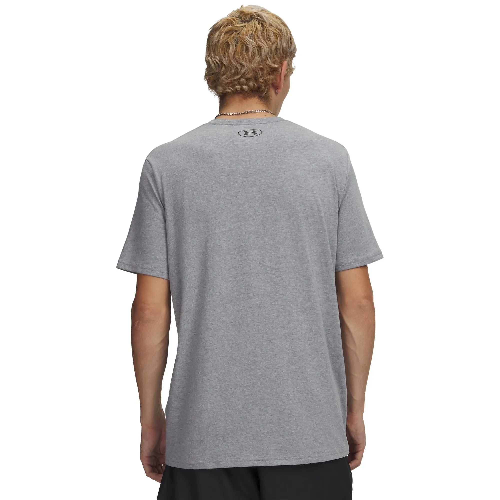 Under Armour Mens UA Sportstyle Left Chest Short Sleeve T-Shirt - Gray sold by Zulily product image thumbnail 2