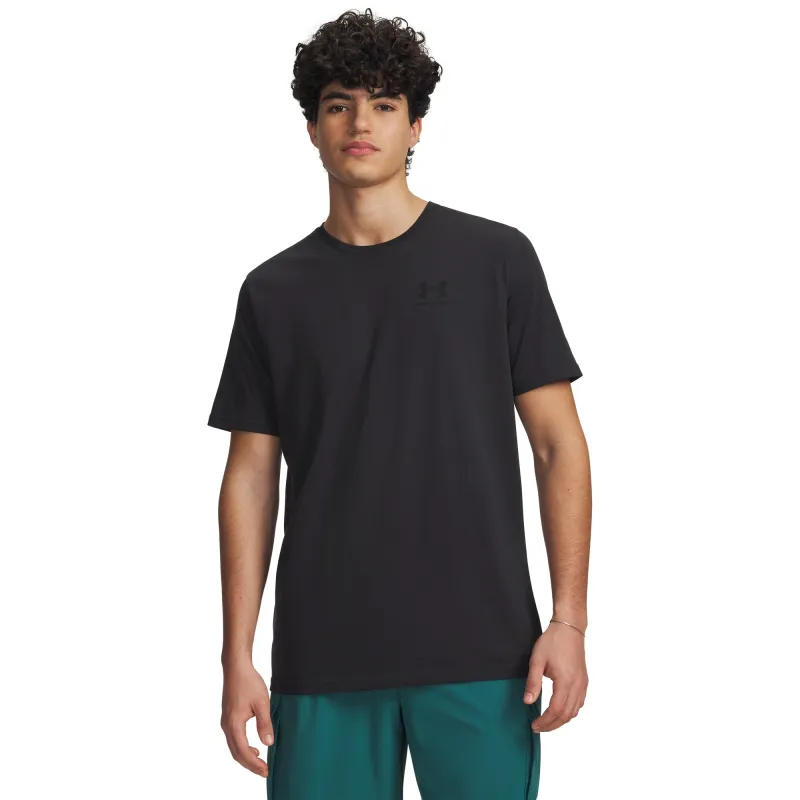 Under Armour Mens UA Sportstyle Left Chest Short Sleeve T-Shirt - Black made by Under Armour