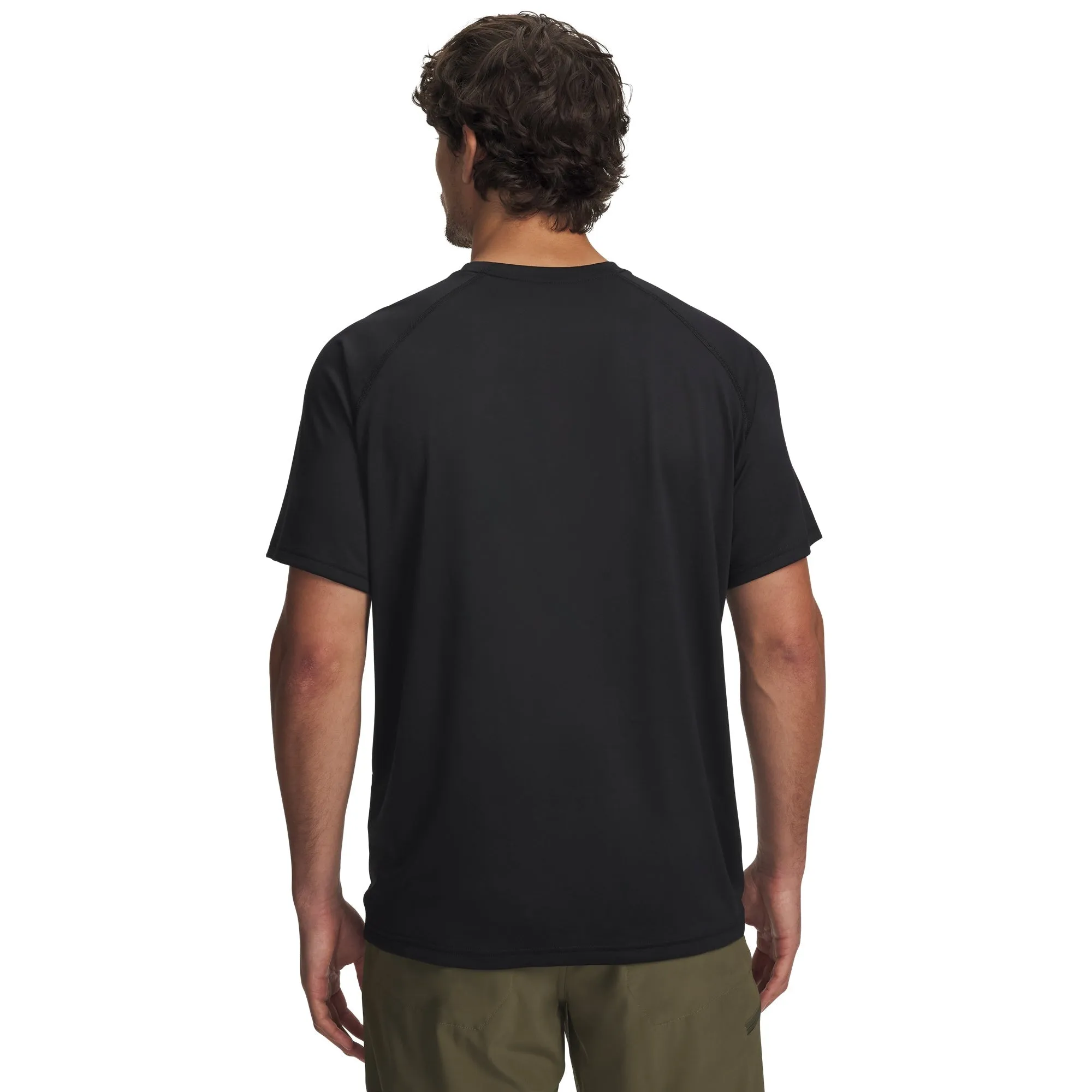 Under Armour Mens UA Tac Tech Tee - Black sold by Zulily product image thumbnail 2