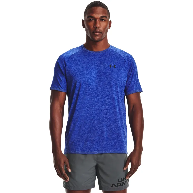 Under Armour Mens UA Tech 2.0 Short Sleeve T-Shirt - Blue made by Under Armour